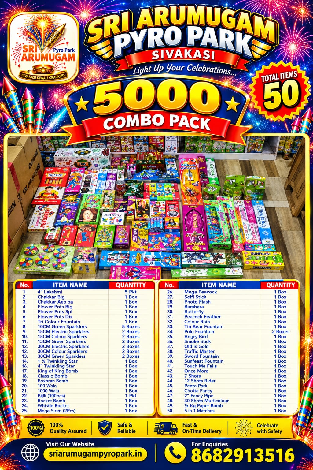 5000 Gold Combo Pack 